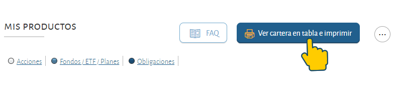 Ver cartera en tabla e imprimir